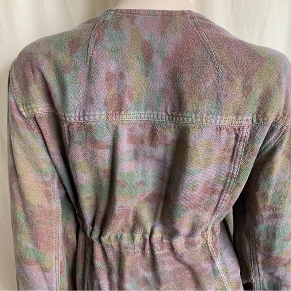 Isabel Marant Etoile earth toned tie dye linen viscose dress - Picture 15 of 16